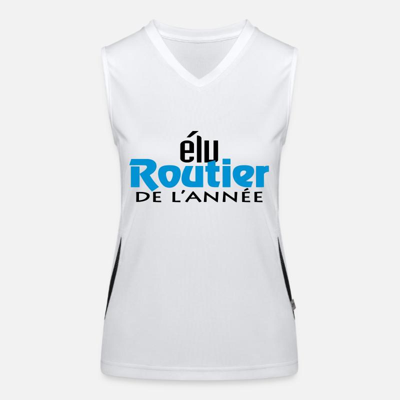 Routier de l'annee (2c,1c) Débardeur respirant contrasté Femme