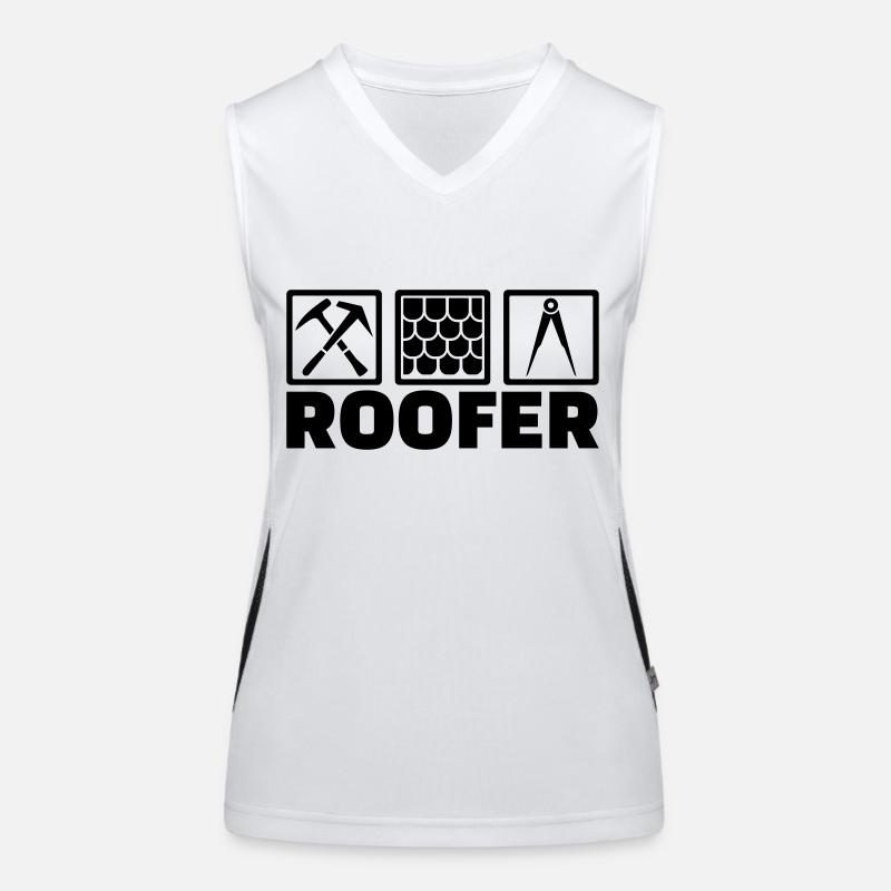 Dachdecker Funktionelles Kontrast-Tank Top für Frauen