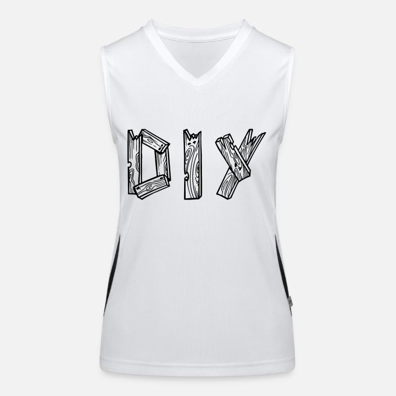 diy - do it yourself Women's Functional Contrast Tank Top