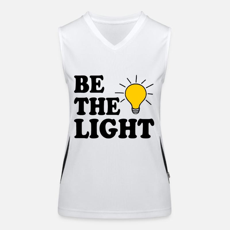 Be the light Women's Functional Contrast Tank Top