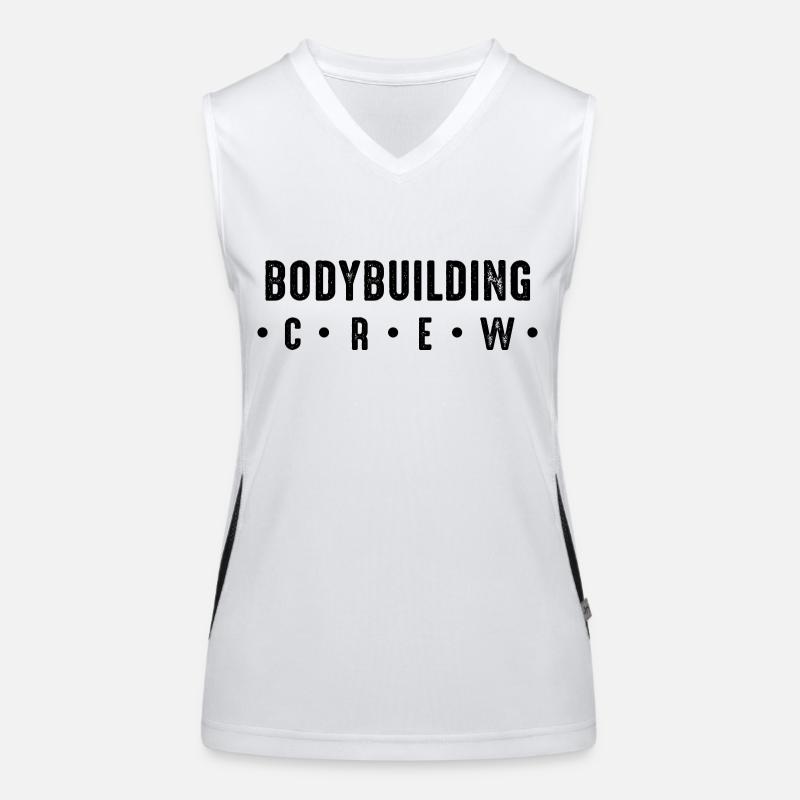 Equipe de musculation Débardeur respirant contrasté Femme