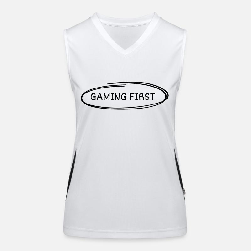 Gaming First Women's Functional Contrast Tank Top