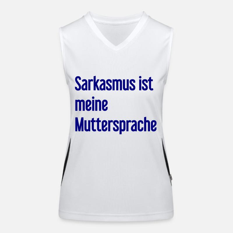 Sarcasm Pro Women's Functional Contrast Tank Top