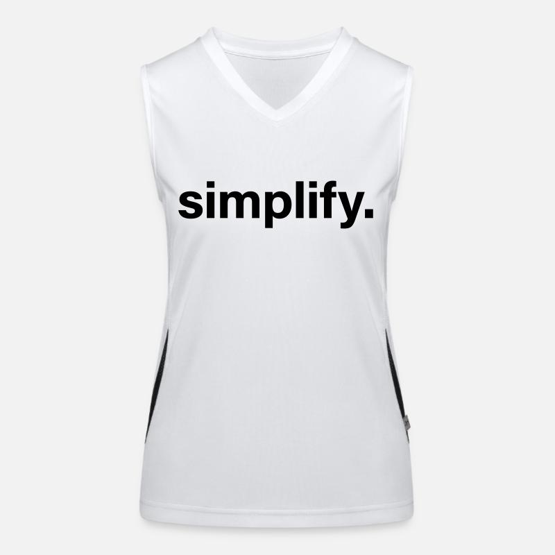 simplifier Débardeur respirant contrasté Femme