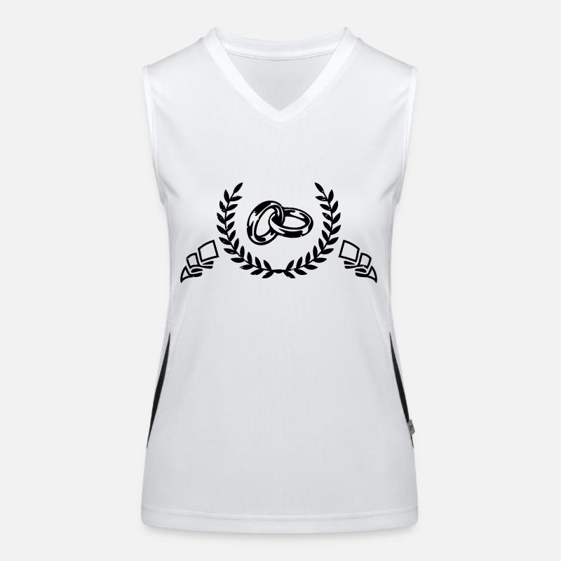 eheringe Funktionelles Kontrast-Tank Top für Frauen