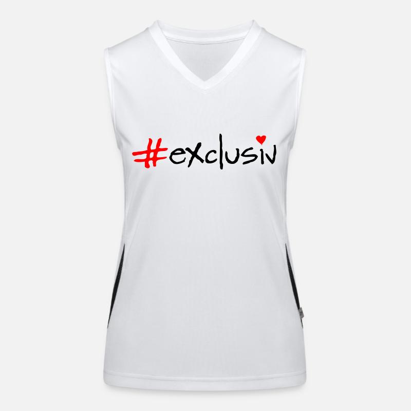 exclusively Women's Functional Contrast Tank Top