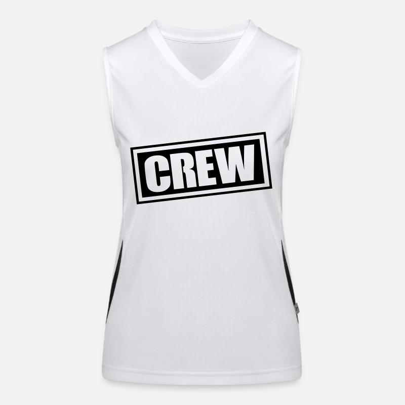 crew Funktionelles Kontrast-Tank Top für Frauen