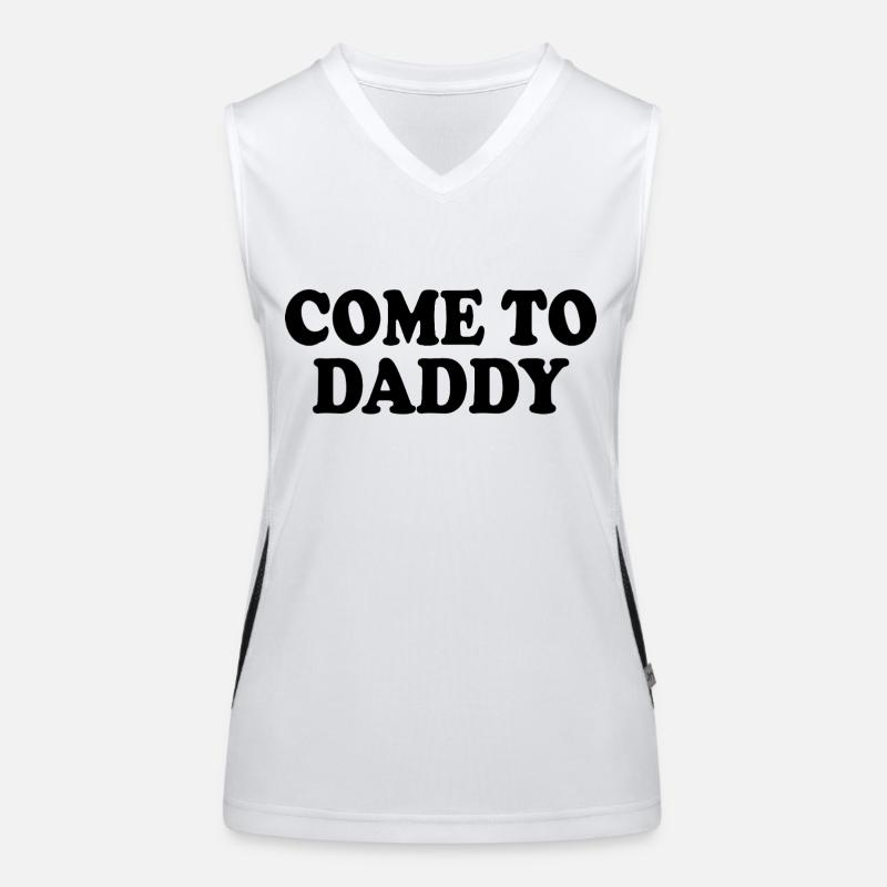 come to daddy Débardeur respirant contrasté Femme