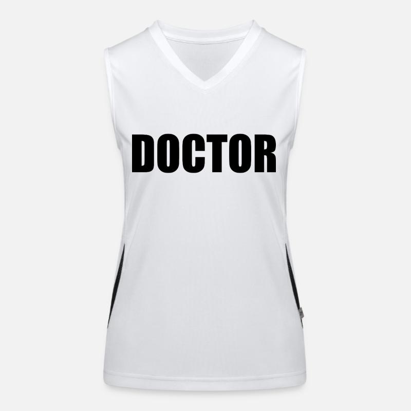 Doktor Funktionelles Kontrast-Tank Top für Frauen