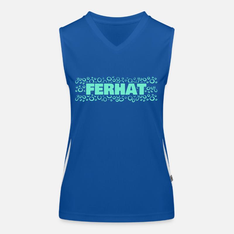 Cadeau pour Ferhat Débardeur respirant contrasté Femme