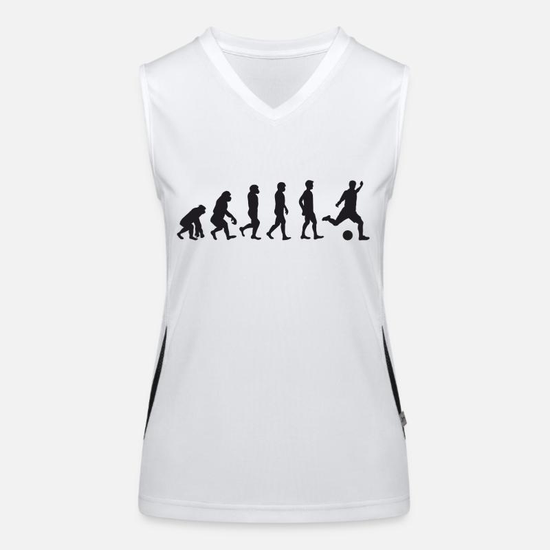Evolution Fussball Débardeur respirant contrasté Femme