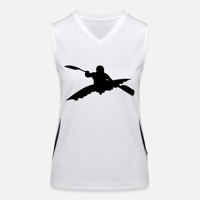 Kanu - Kajak Funktionelles Kontrast-Tank Top für Frauen
