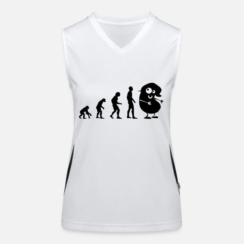 Evolution - the bean Women's Functional Contrast Tank Top