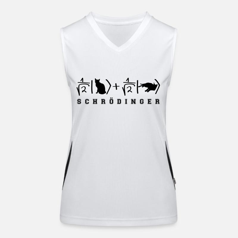 Schrodinger's Cat Women's Functional Contrast Tank Top