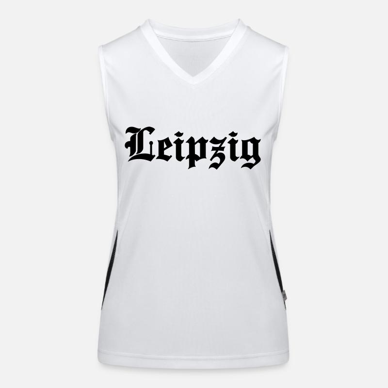 Leipzig Funktionelles Kontrast-Tank Top für Frauen