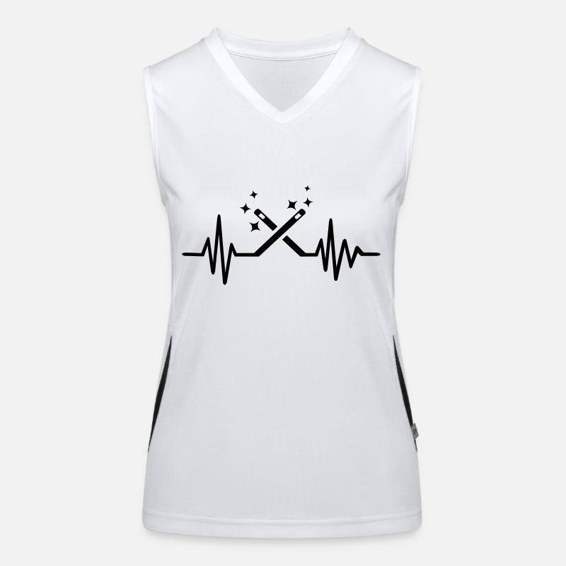 Zauberer Funktionelles Kontrast-Tank Top für Frauen