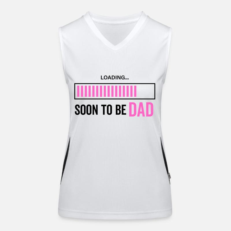 Soon To Be Dad Women's Functional Contrast Tank Top