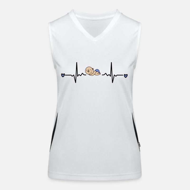 Bébé Débardeur respirant contrasté Femme