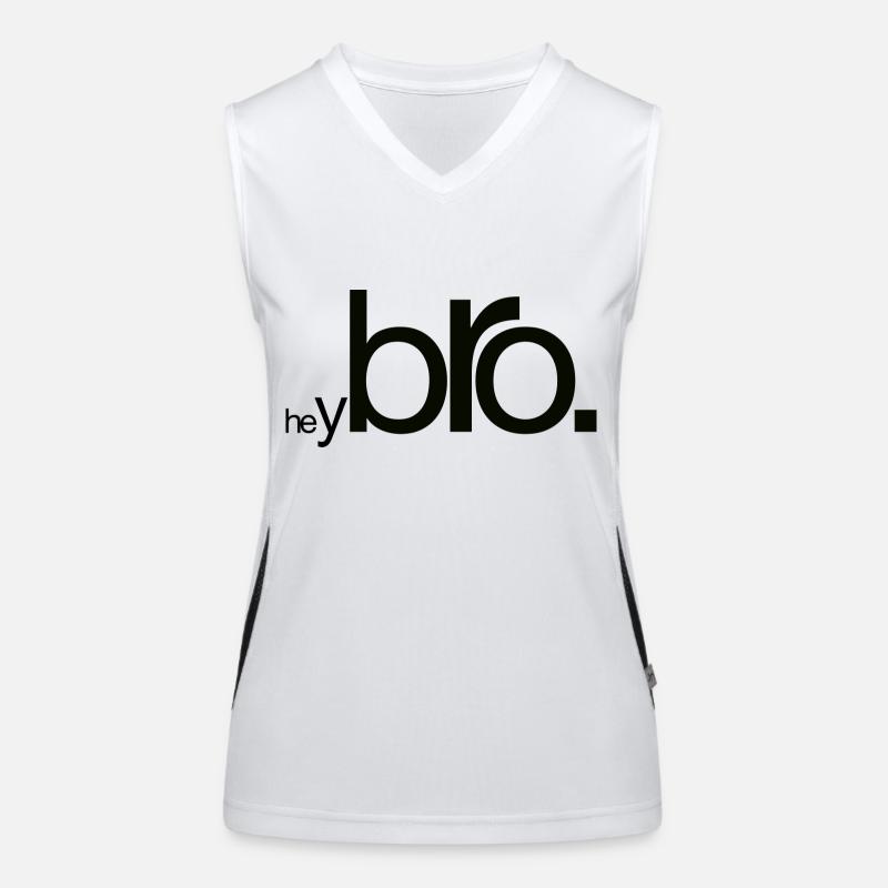 Hey Bro Women's Functional Contrast Tank Top
