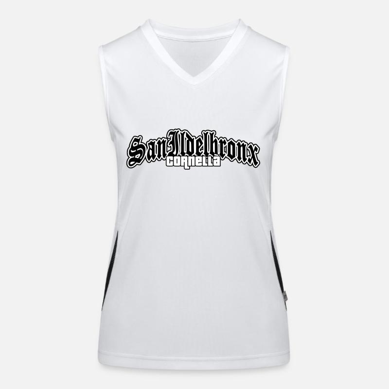San Ildelbronx - Cornellà Women's Functional Contrast Tank Top