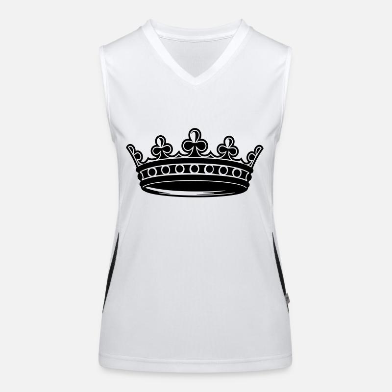 couronne Débardeur respirant contrasté Femme