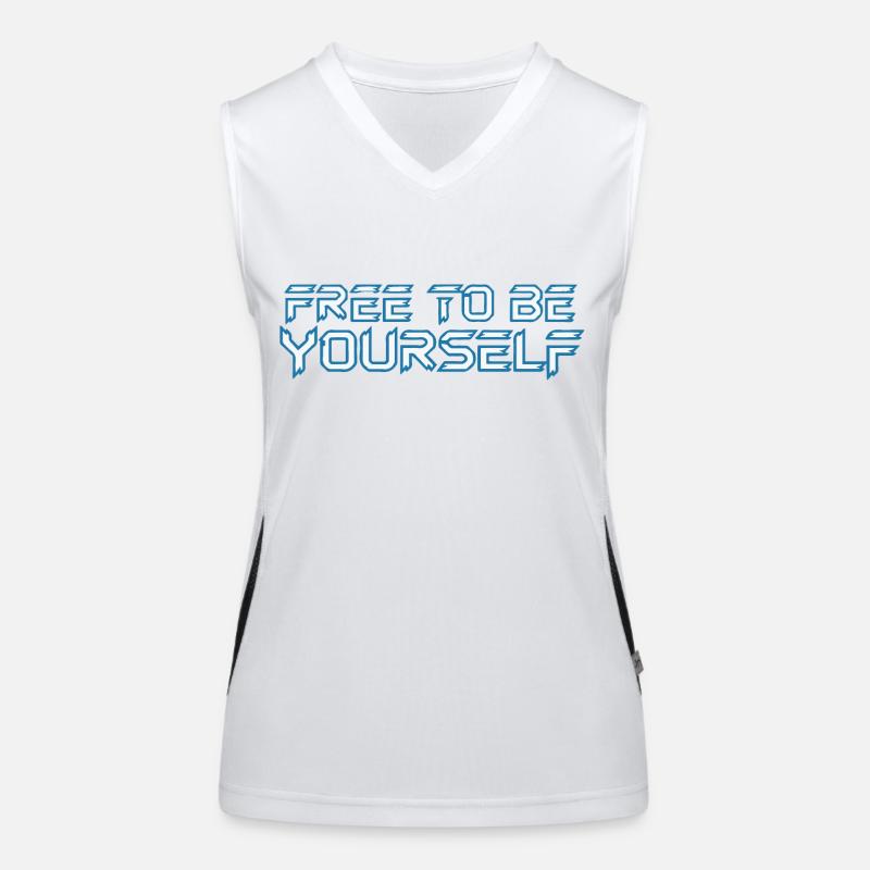LIBRE D’ÊTRE VOUS-MÊME Débardeur respirant contrasté Femme