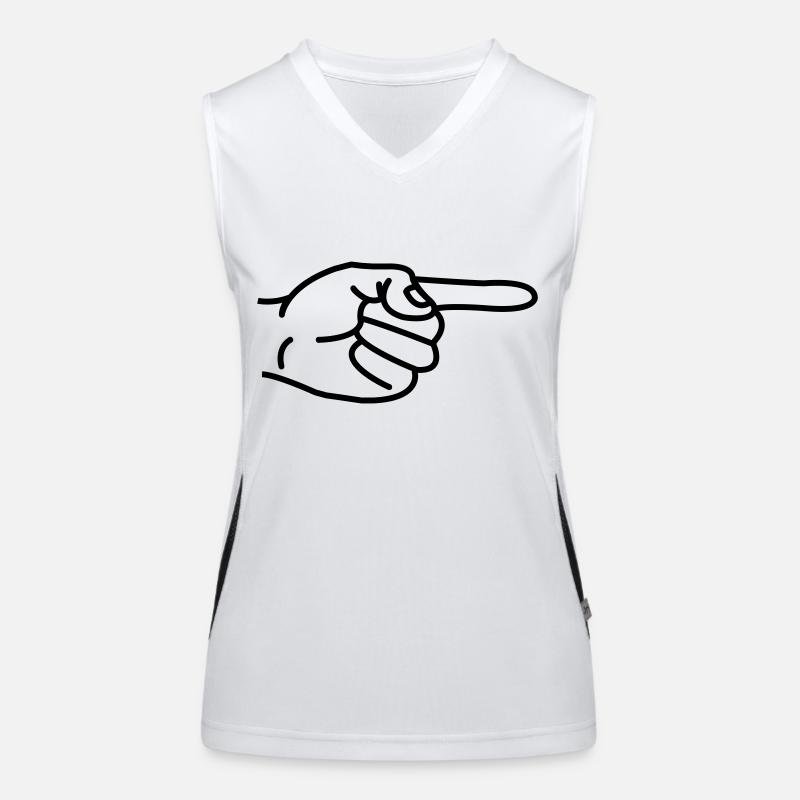 Index Débardeur respirant contrasté Femme