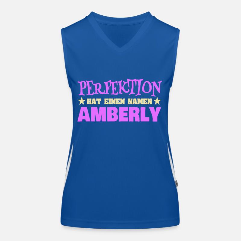 Cadeau pour Amberly Débardeur respirant contrasté Femme