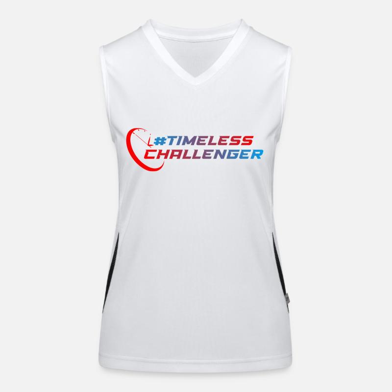 #timelesschallenger Women's Functional Contrast Tank Top