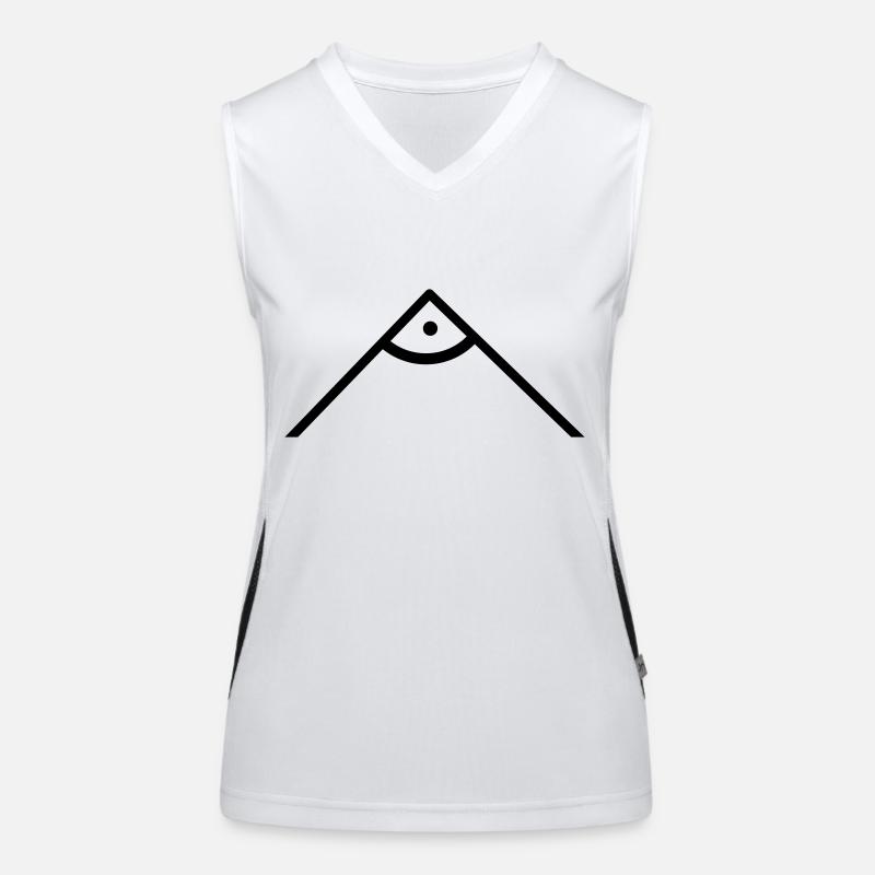 right angel Women's Functional Contrast Tank Top