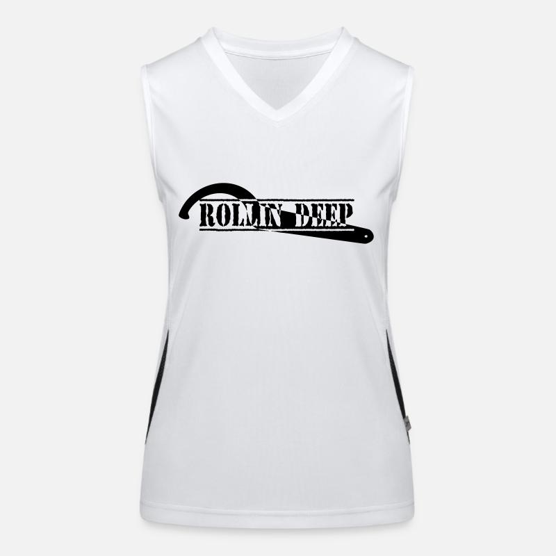 ROLLINDEEP Funktionelles Kontrast-Tank Top für Frauen