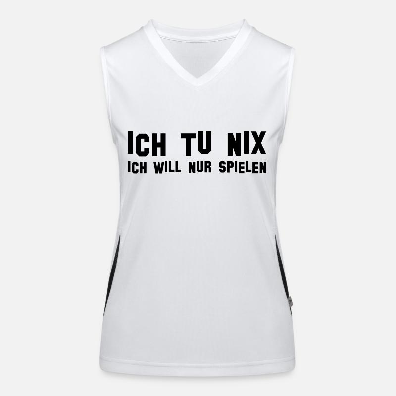 Je fais NIX Débardeur respirant contrasté Femme