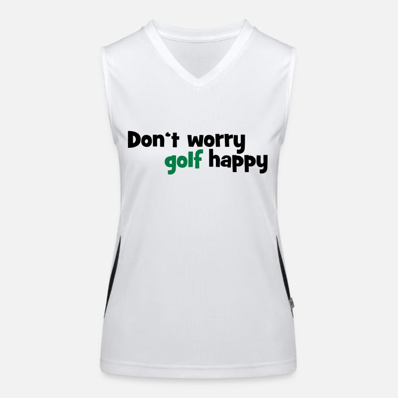 Golfe Débardeur respirant contrasté Femme