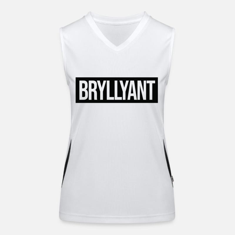 Electronic music Bryllyant gift Women's Functional Contrast Tank Top