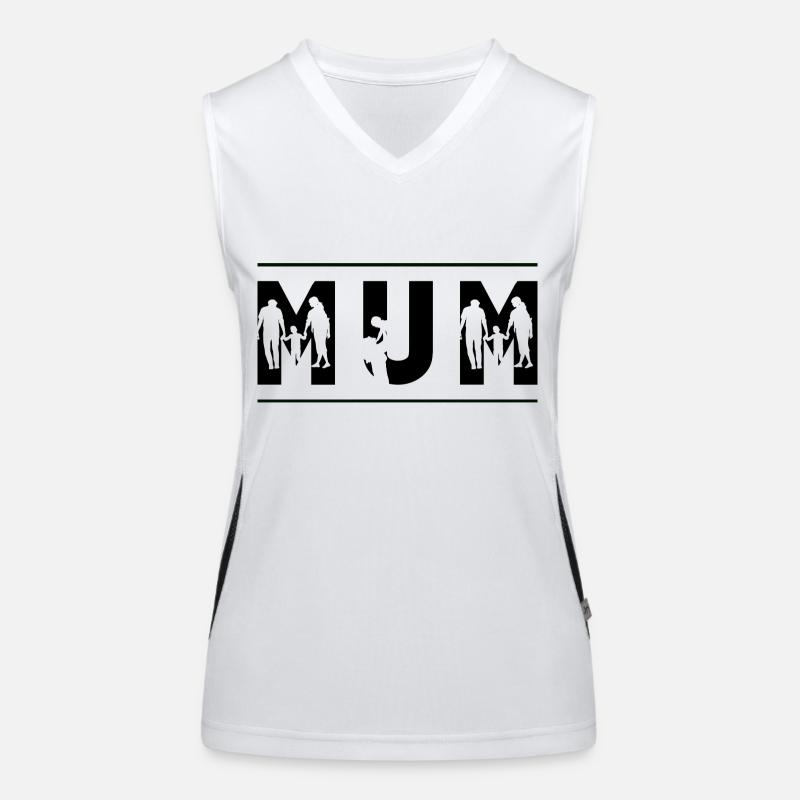 Mutter Funktionelles Kontrast-Tank Top für Frauen