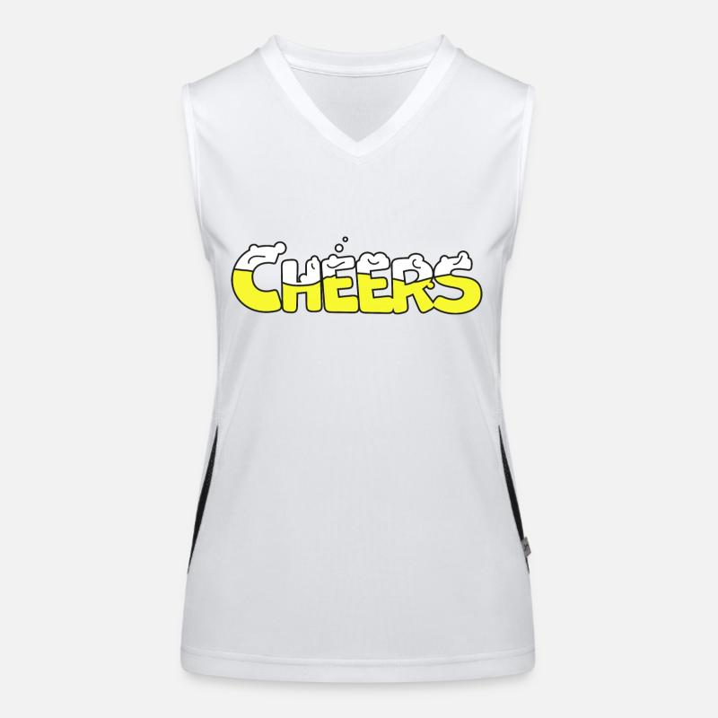 Acclamer Débardeur respirant contrasté Femme