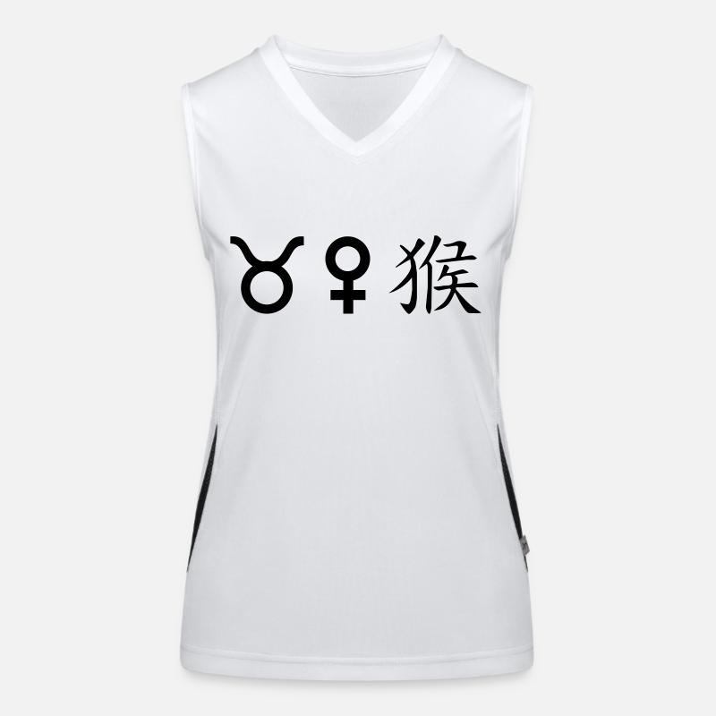 Taurus Venus Monkey Women's Functional Contrast Tank Top