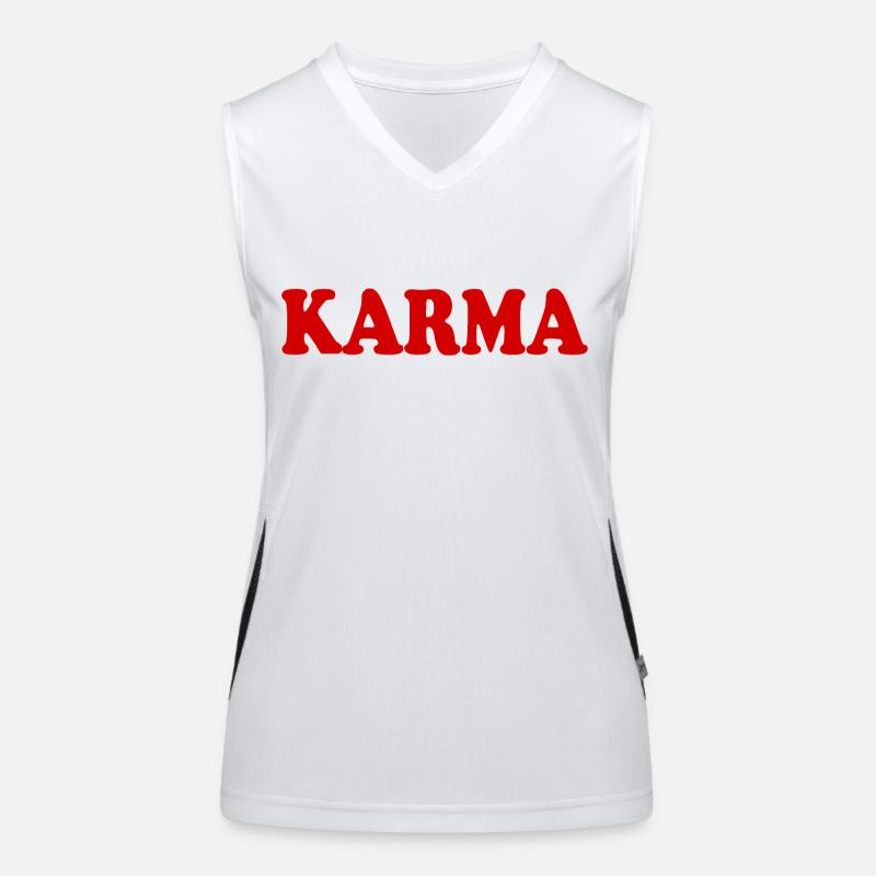 Karma Funktionelles Kontrast-Tank Top für Frauen