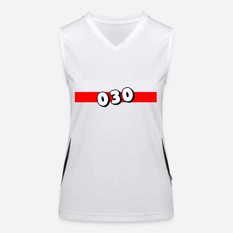 030 - Null Drei Null - Berlin - Area Code - Phone Women's Functional Contrast Tank Top