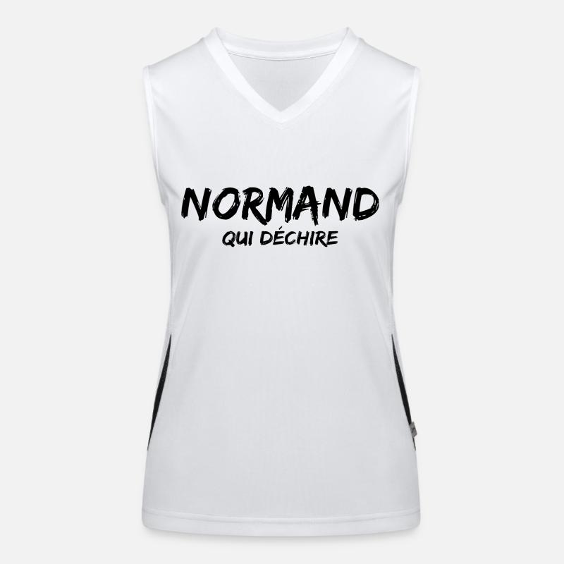 Normand humour Women's Functional Contrast Tank Top