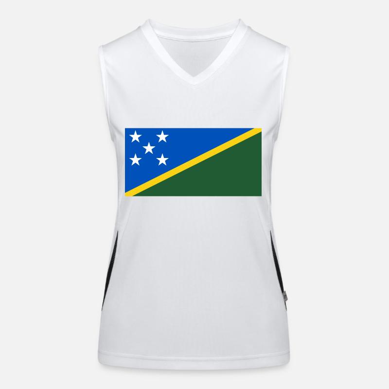 Solomon Islands Women's Functional Contrast Tank Top