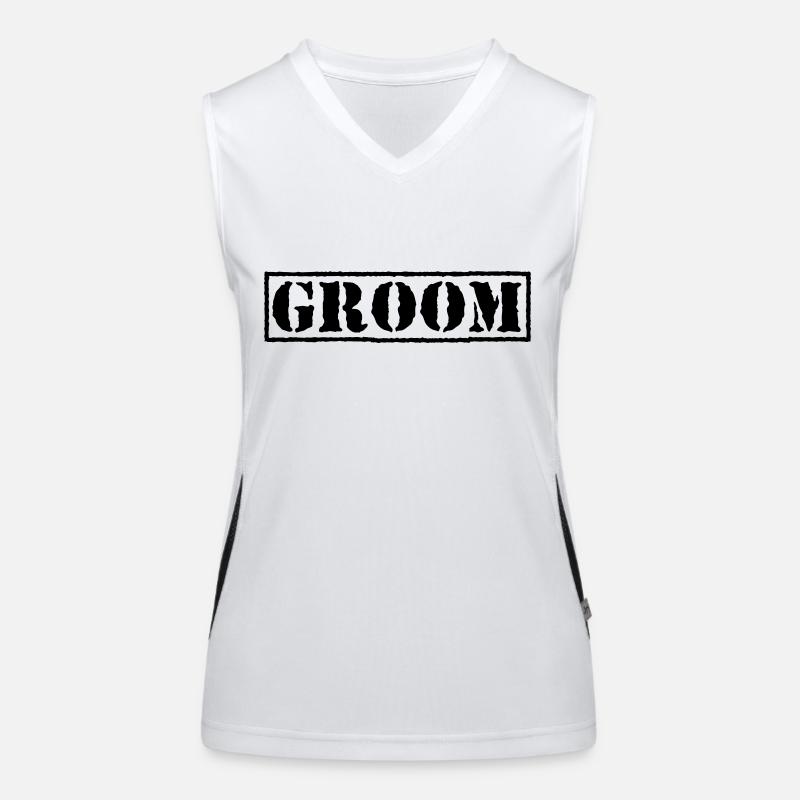 Groom Débardeur respirant contrasté Femme