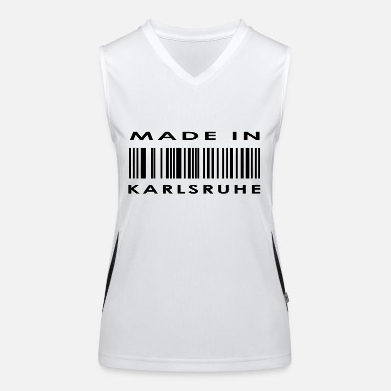 Karlsruhe Funktionelles Kontrast-Tank Top für Frauen