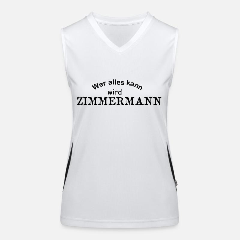 Zimmermann Funktionelles Kontrast-Tank Top für Frauen