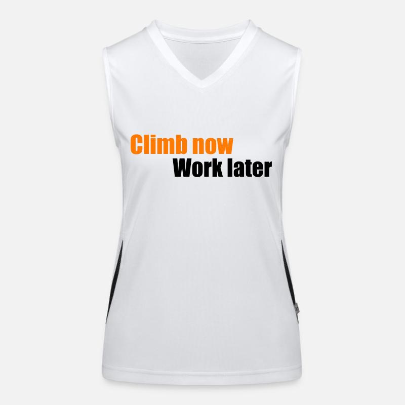 klettern Funktionelles Kontrast-Tank Top für Frauen
