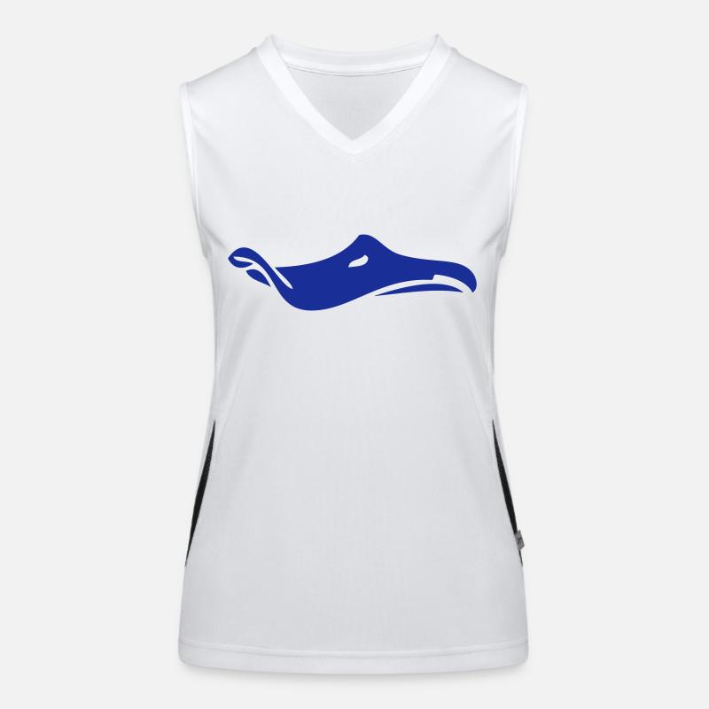 duckspout Funktionelles Kontrast-Tank Top für Frauen