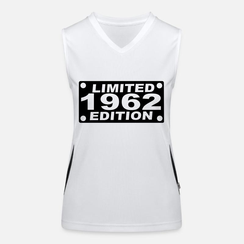 year 1962 limited edition Women's Functional Contrast Tank Top