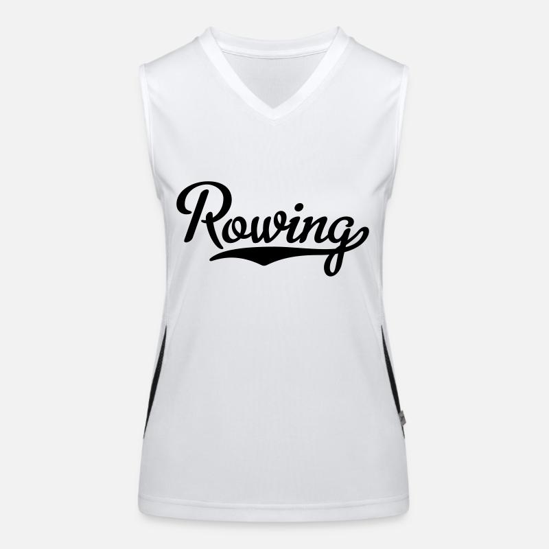 rudern Funktionelles Kontrast-Tank Top für Frauen