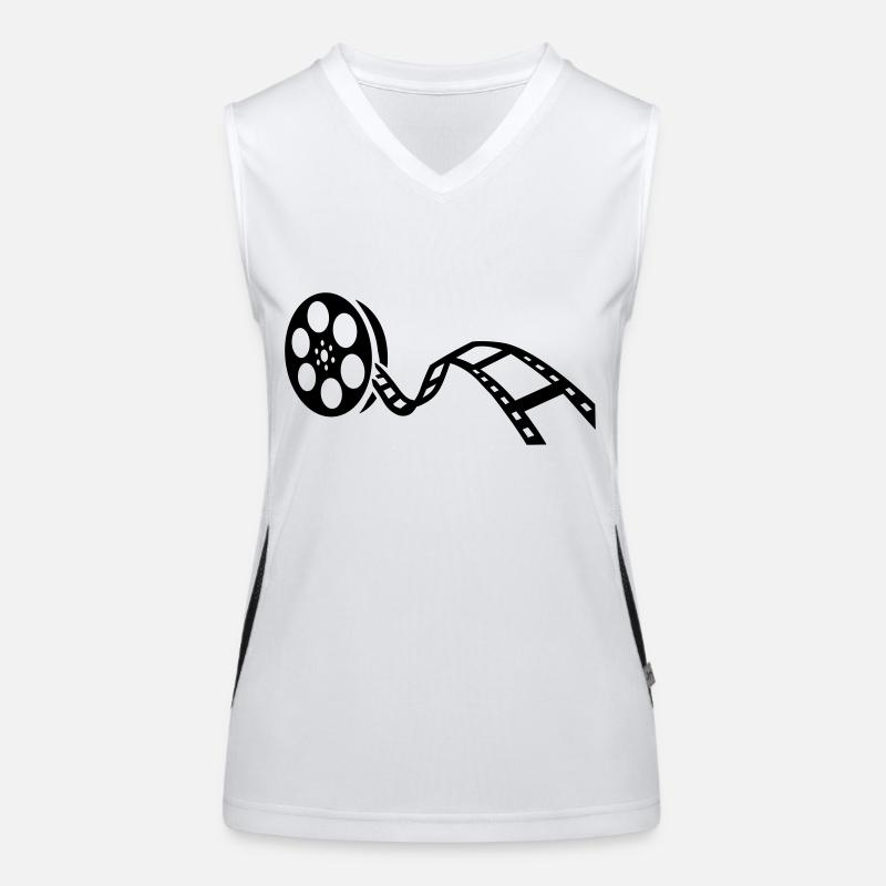 Film Funktionelles Kontrast-Tank Top für Frauen