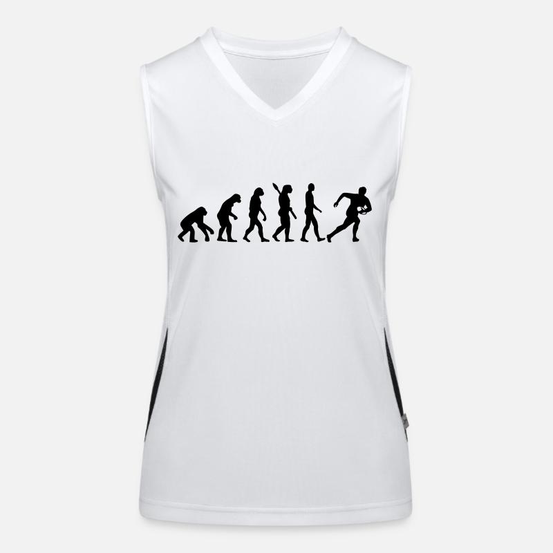 Evolution Rugby Débardeur respirant contrasté Femme